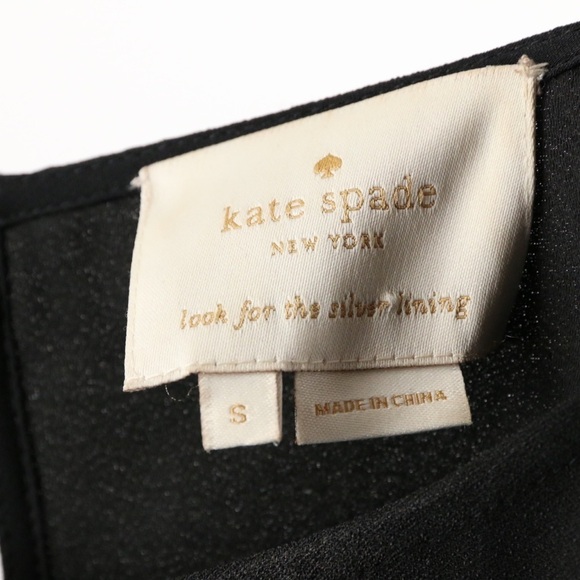 Kate Spade Cold Shoulder Black Dress - Picture 7 of 9